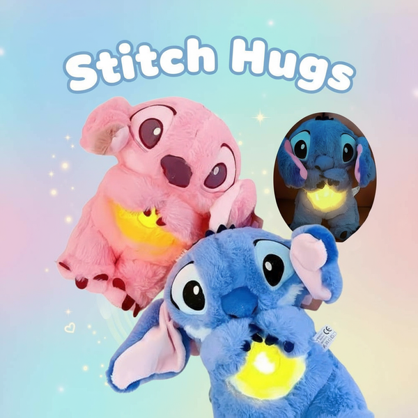 Stitch Hugs™ Disney Breathing Teddy – Duo Set (TWO)