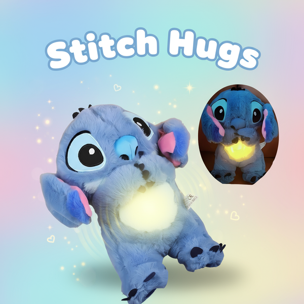 Stitch Hugs™ Disney Breathing Teddy (SINGLE)